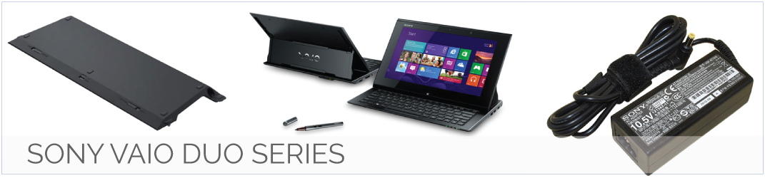 Sony Vaio Duo Series laptop onderdelen, accu, batterij, adapter, oplader, toetsenbord