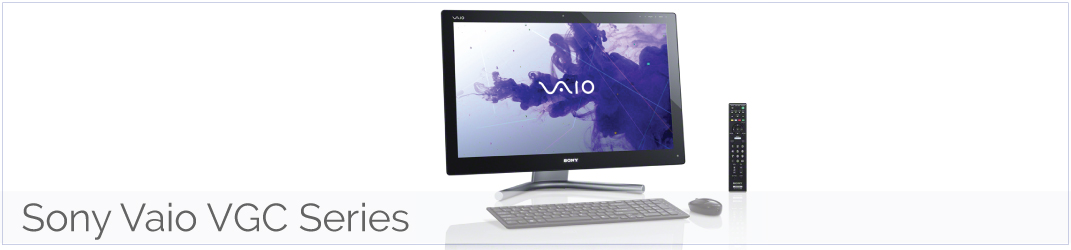 Sony Vaio VGC Series laptop onderdelen, accu, batterij, adapter, oplader, toetsenbord
